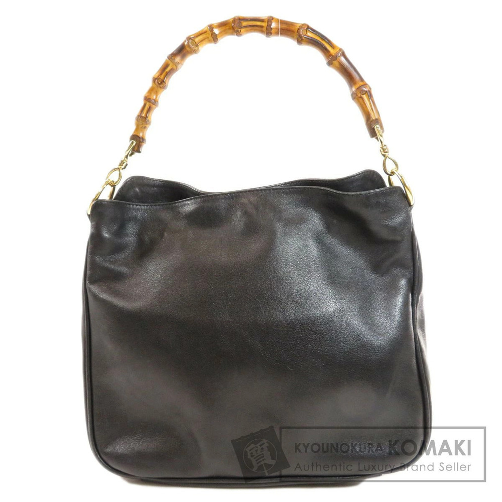 Gucci Bamboo Bag Handbag Leather
